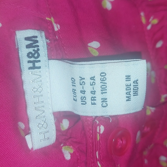 H&M Pink floral  flowy dress - Picture 4 of 4